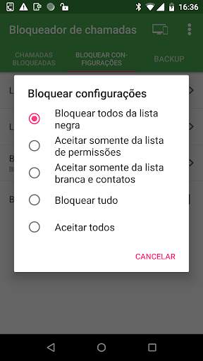 Bloqueador de Chamadas e Backup de Chamadas screenshot 4