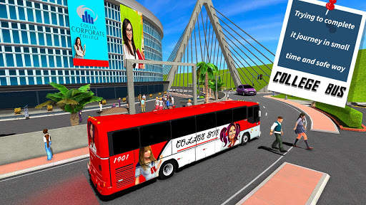 Game Menurunkan Bus Simulator Perguruan Tinggi screenshot 9