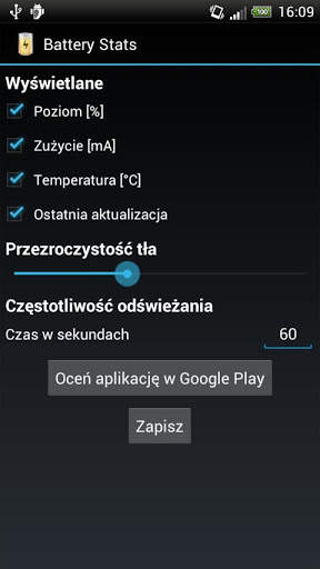 Battery Stats Widget screenshot 2