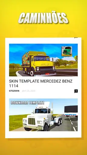 Skins Grand Truck Simulator 2 (Skins Download) screenshot 3