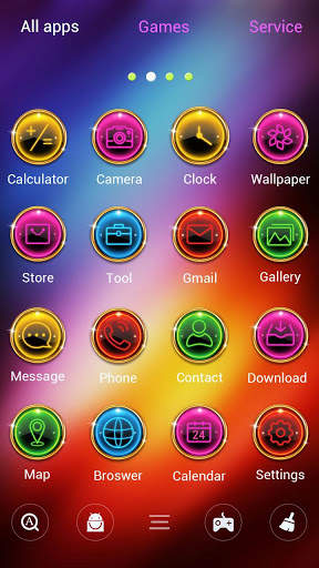 (FREE) Dazzle GO Launcher Theme screenshot 2
