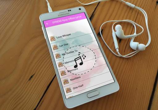 GFRIEND Kpop Offline Lyrics screenshot 2