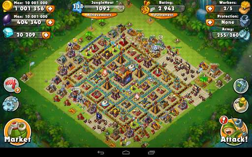 Jungle Heat: War of Clans screenshot 18
