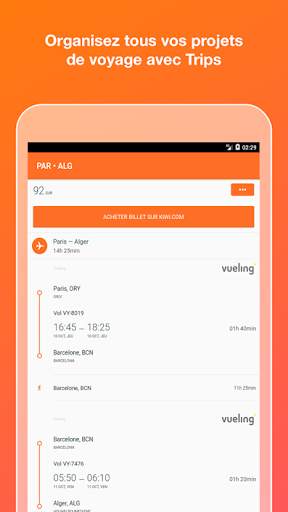 Comparateur de Vols à faible coûts&Vols moins cher screenshot 3