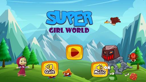 Super Girl Yolo World: Adventure Games screenshot 1