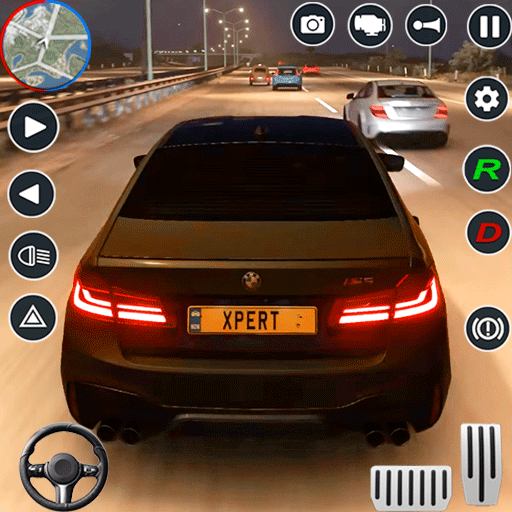 modern araba sürme 3D oyunlar icon