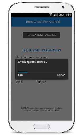 Akar Periksa Cepat SU Root screenshot 4
