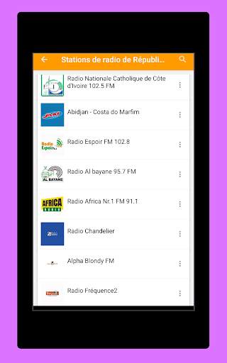 Radio Ivory Coast: Radio FM Online - Live Free App screenshot 6