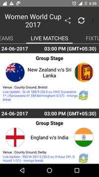 Women World Cup 2017 Cricket screenshot 3
