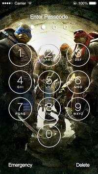 Ninja Turtles HD Lock Screen screenshot 3