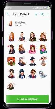 Harry Potter NEW Stickers WAStickerApps WAStickers screenshot 3