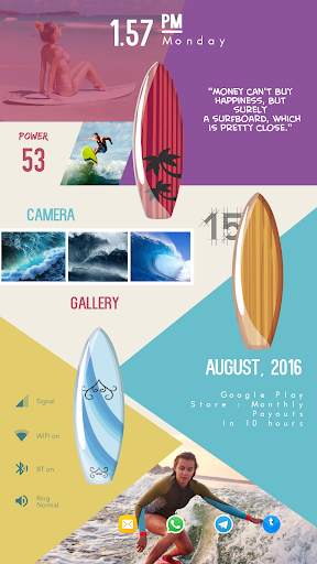 Surfing for Total Launcher screenshot 1