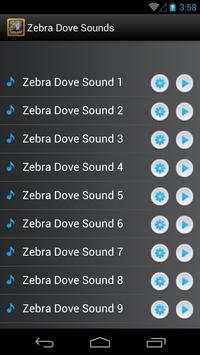 Zebra Dove Sounds screenshot 2