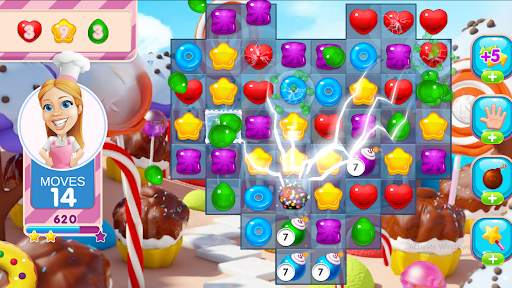 Jelly Crush Game Match 3 Candy screenshot 1