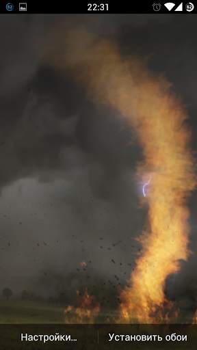 Tornado live wallpaper free screenshot 4