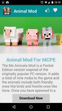 Animal MOD FOR MCPE  screenshot 2