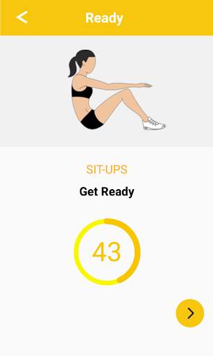 Treino Abdominal Abs Workout 30 days  screenshot 3