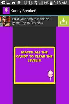 Kandy Breaker! Free Candy Game screenshot 3