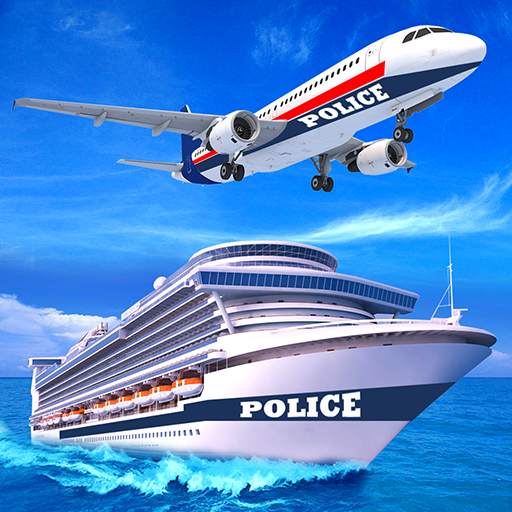 US Police Cruise Ship Car Truck Plane Transporter 2.5