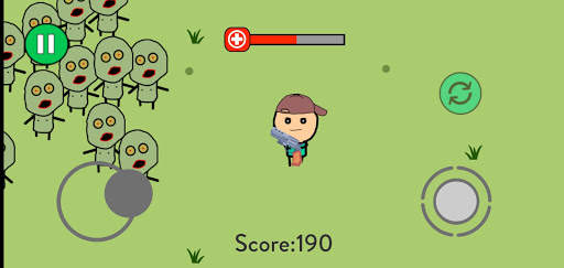 Zombie Slayer : 2D Survival screenshot 4