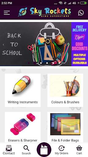 Sky Rockets - An Online Kids Shopping App screenshot 2