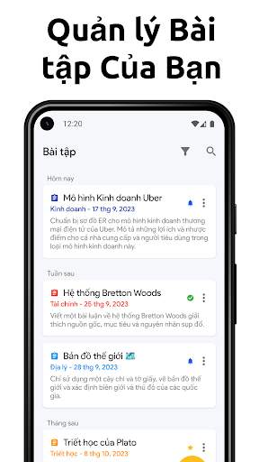 School Planner - Lịch học screenshot 3