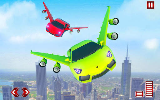 Flying Car Robot Game - Robot Transforming Games screenshot 8