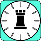 Chess clock icon