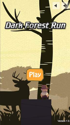 Dark Forest Run - spooky adventure game screenshot 1