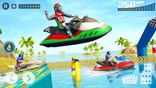 Jet Ski Stunts Racing Games - New Water Games 2021 screenshot 2