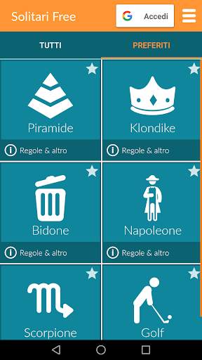 Solitaire screenshot 1