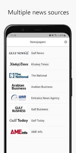 UAE News - English News & Newspaper screenshot 1