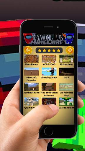 Update Mod Among Us Skin for MCPE screenshot 4