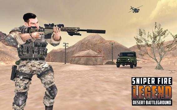 Sniper Fire Legend: Desert Battleground screenshot 4