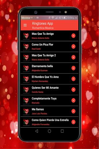 ringtones romantic song screenshot 4