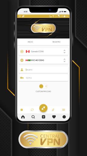 Central VPN - SSH, SSL and CDN screenshot 4
