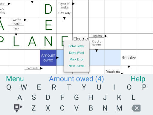 Clean Crosswords – free Crossword Puzzles screenshot 15