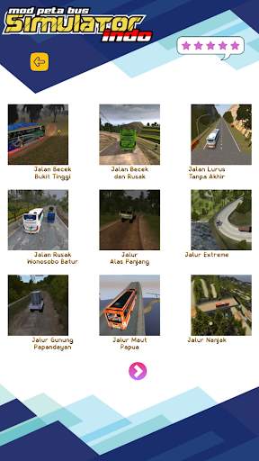 Mod Peta Bus Simulator Indo screenshot 4