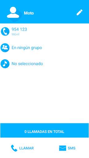 THEME MATERIAL M BLUE EXDIALER screenshot 4