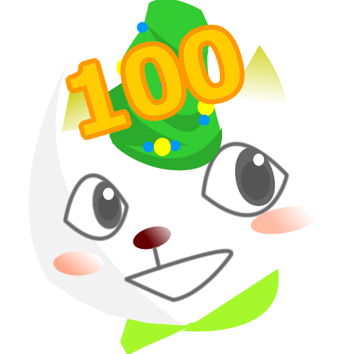 100 boxes training icon