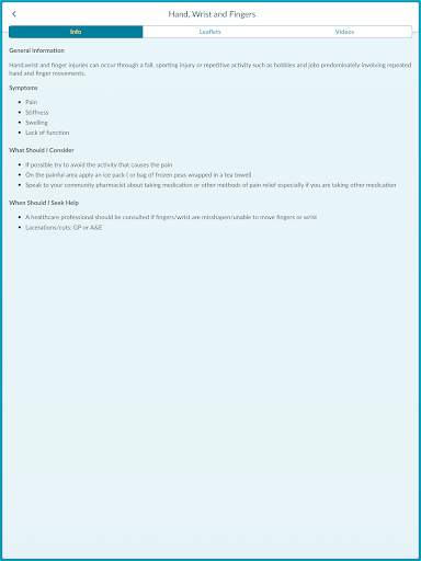 Musculoskeletal (MSK) Self-Care screenshot 13