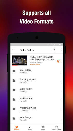 Video Player Pro - Full HD Video mp3 Player screenshot 2