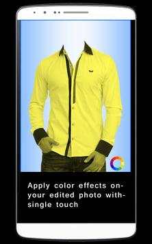 Men Check Shirt Photo Suit - Man Casual Shirt screenshot 9