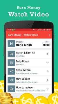 Watch & Earn - Earn Real Money स्क्रीनशॉट 2