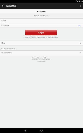 Web@Mail - Cloud based Mail ! screenshot 17