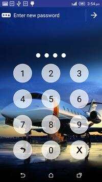Aviation App Lock Theme screenshot 3