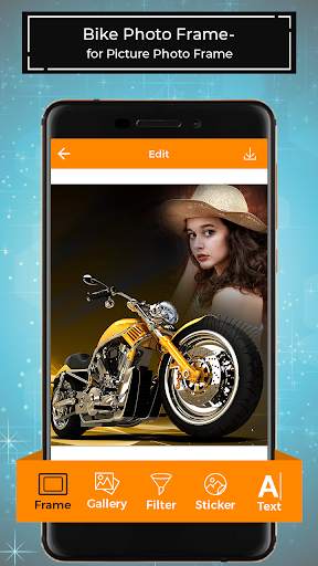 Bike Photo Frames for Pictures - PhotoEditor screenshot 1