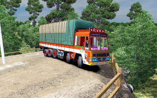 Cargo Truck driving 3d Games screenshot 5
