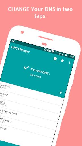 DNS Changer (no root 3G/4G/5G/WiFi) screenshot 1