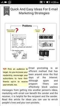 Email marketing Tips screenshot 3